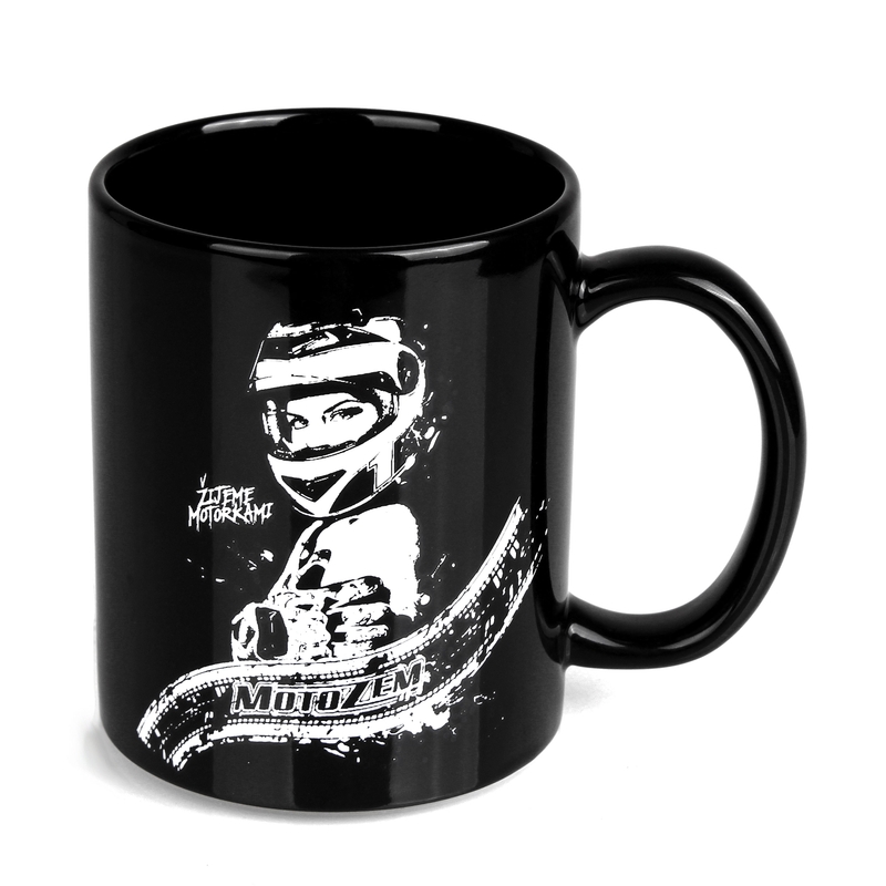 Mug MotoZem - Elämme moottoripyörien kanssa - Nainen