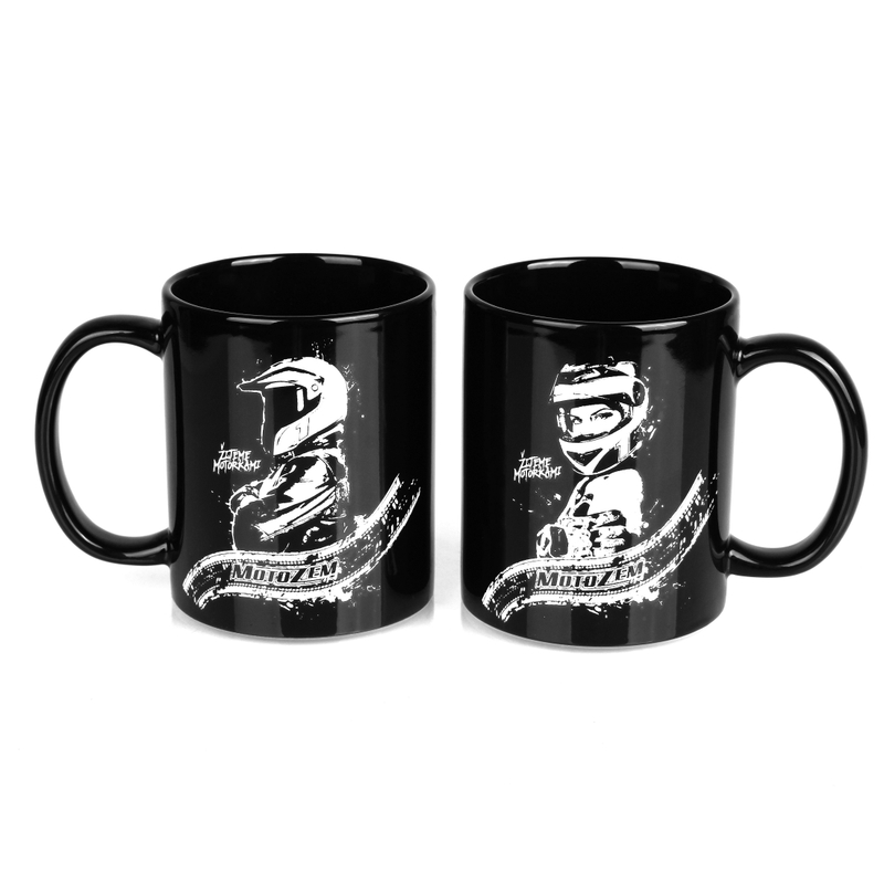 Mug MotoZem - Elämme moottoripyörien kanssa - Nainen