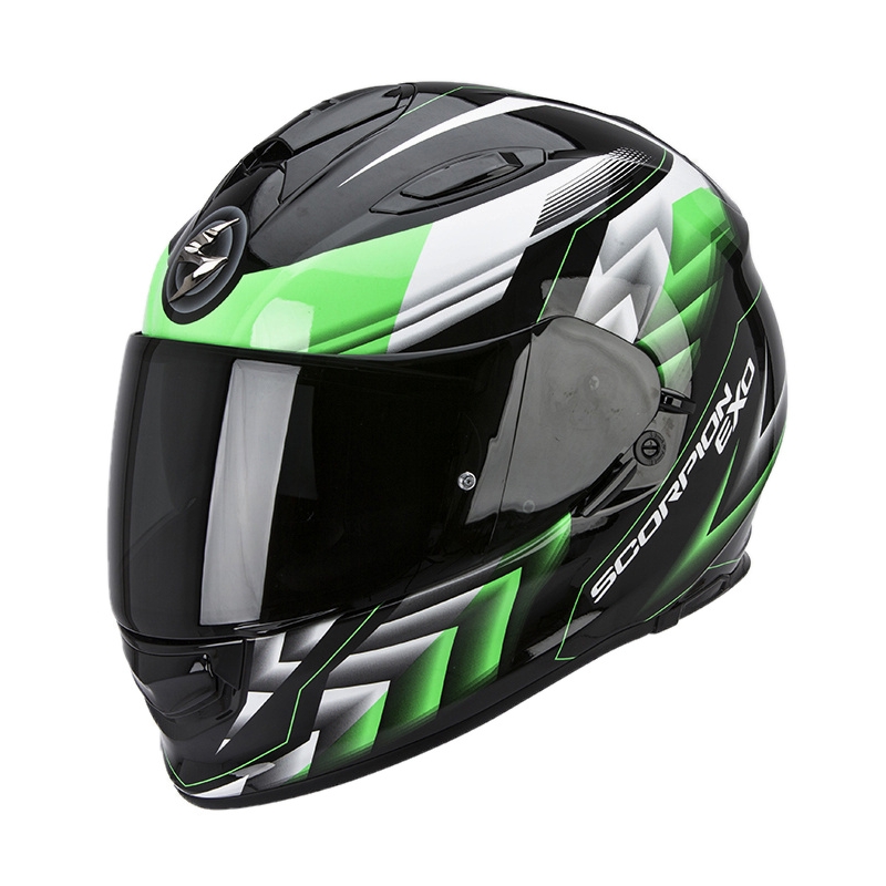 Moto integrální přilba Scorpion EXO-510 Air Scale černo-zelená výprodej