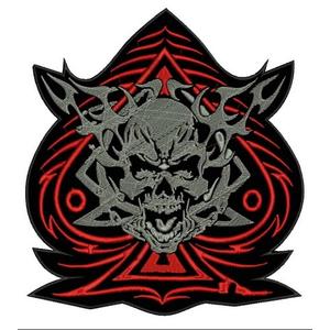 Patch Pik punainen