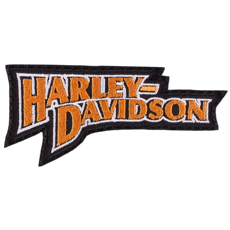 Laastari Harley Davidson merkintä oranssi
