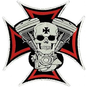 Patch Warrior + risti - suuri