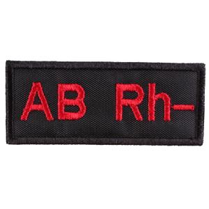 Laastari, jonka veriryhmä on AB Rh-