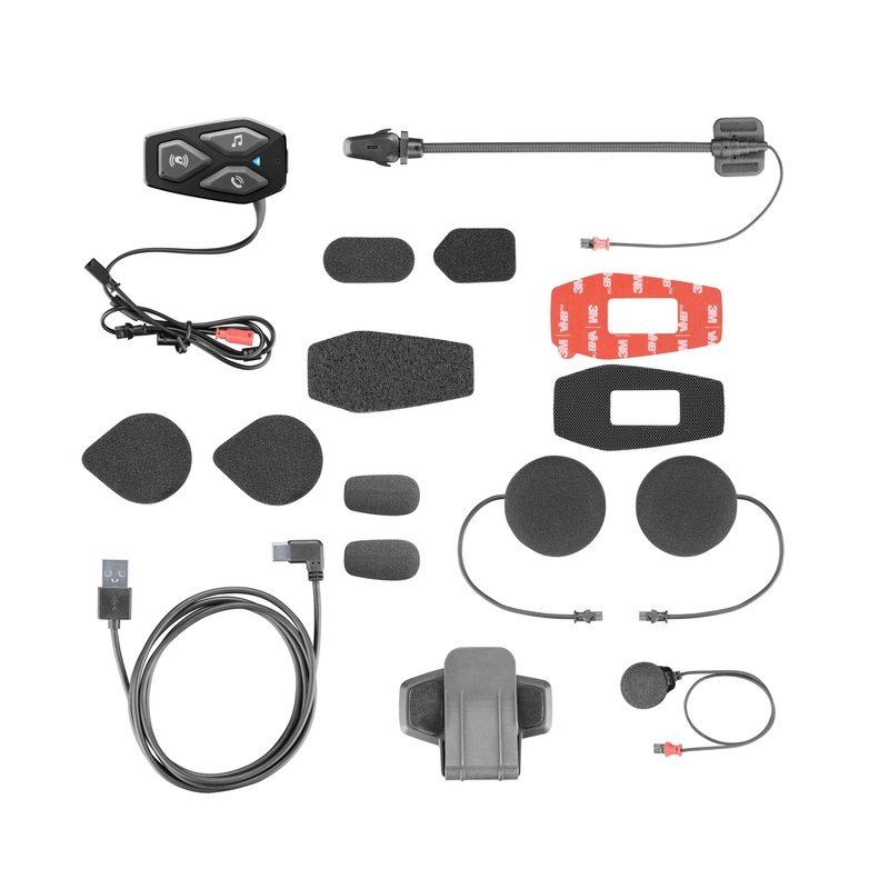 Bluetooth-kuulokkeet Interphone U-COM3 Single Pack (yksittäispakkaus)