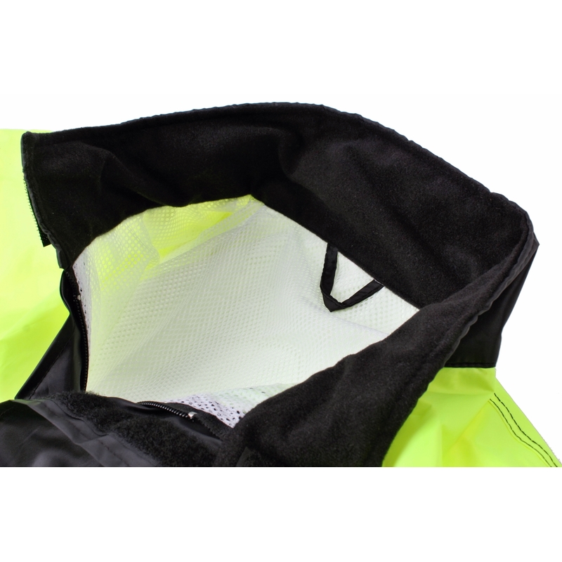 RSA musta-fluo-keltainen sadeasu