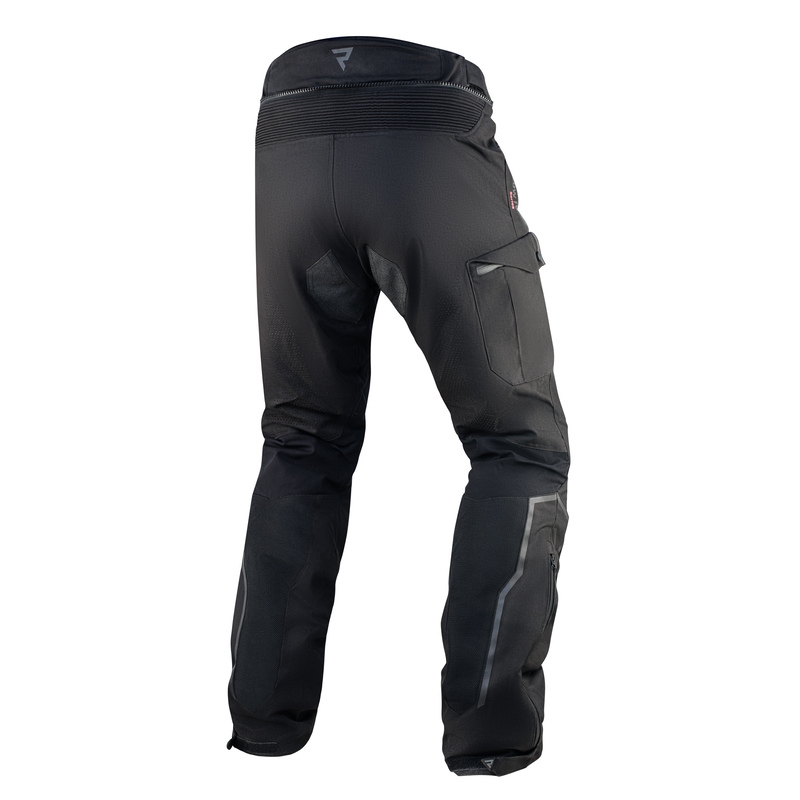 Moto kalhoty Rebelhorn Hiflow IV černé prodloužené