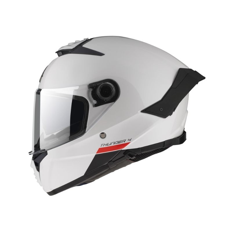 MT FF118SV Thunder 4 SV integraalinen moottoripyöräilykypärä helmiäisvalkoinen