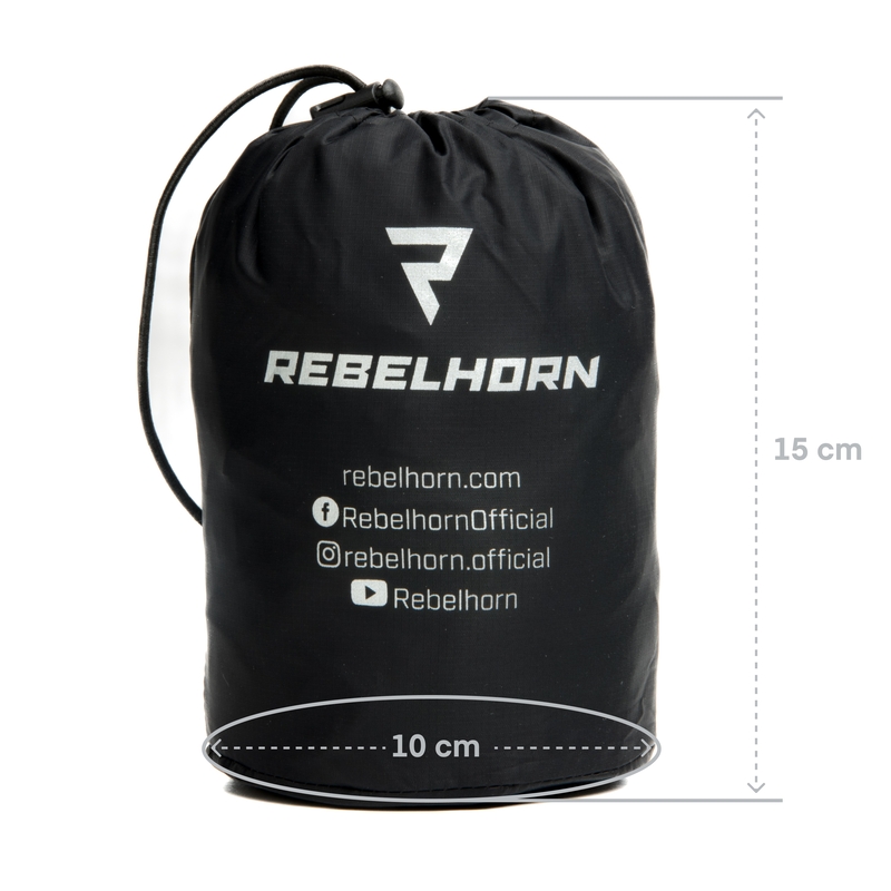 Kalhoty do deště Rebelhorn Horizon černé výprodej