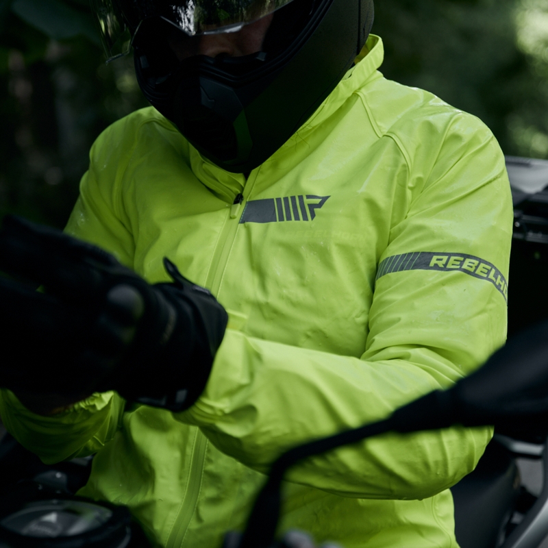 Rebelhorn Ocean fluo keltainen sadetakki