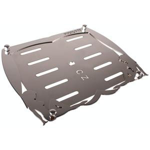 Ruostumattomasta teräksestä valmistettu tyyny CZ-merkkikilven alla Beach Patrol alennusmyynti