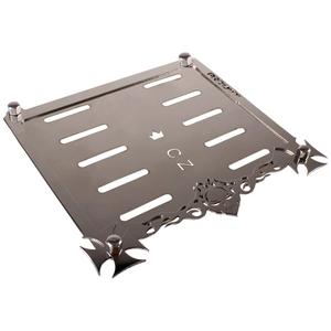 Ruostumattomasta teräksestä valmistettu tyyny CZ-merkkikilven alla Hells Bells Hells Bells