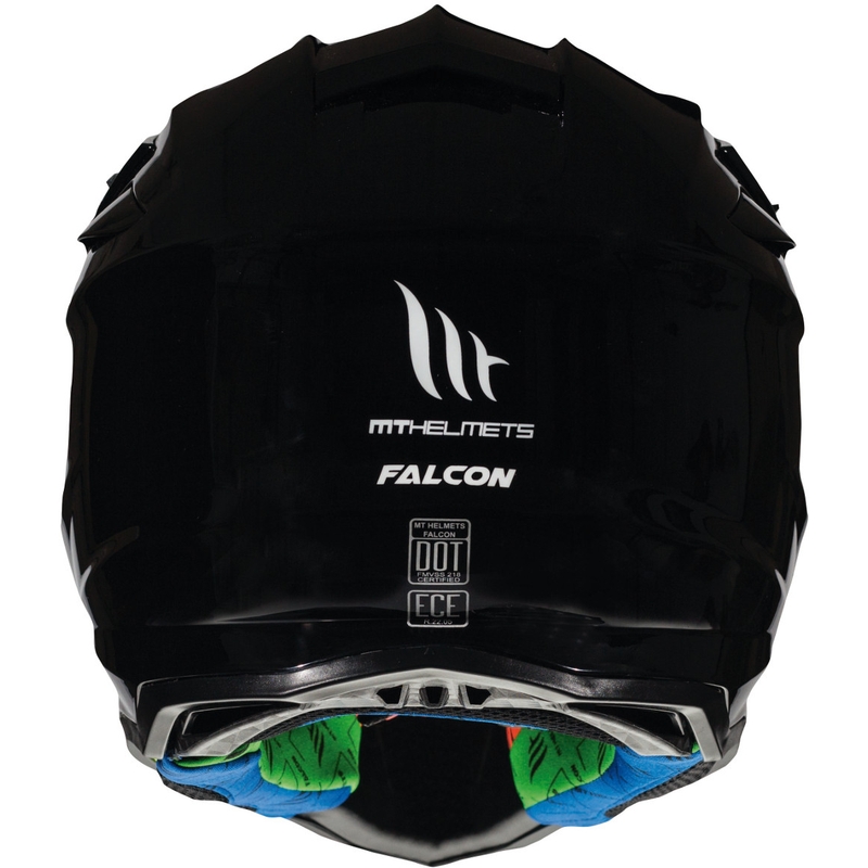 Motokrosová přilba MT Falcon Solid černá