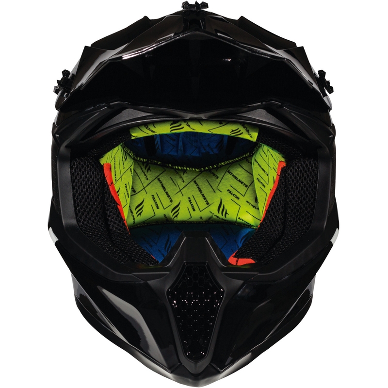 Motokrosová přilba MT Falcon Solid černá