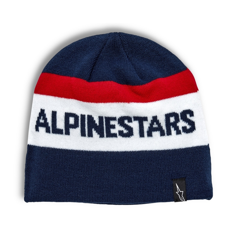 Alpinestars Stake Beanie sininen-punainen-valkoinen