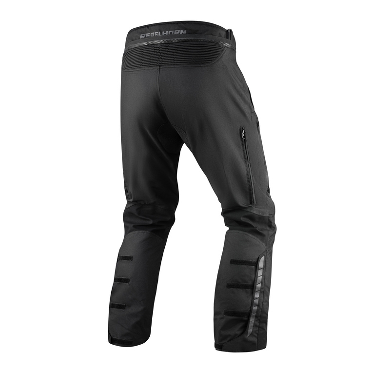 Moto-housut Rebelhorn Hiker III musta lyhyt alennusmyynti