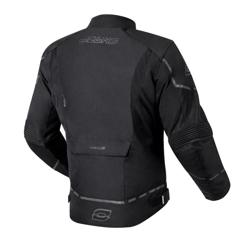 Moto-takki Ozone Jet II musta alennusmyynti