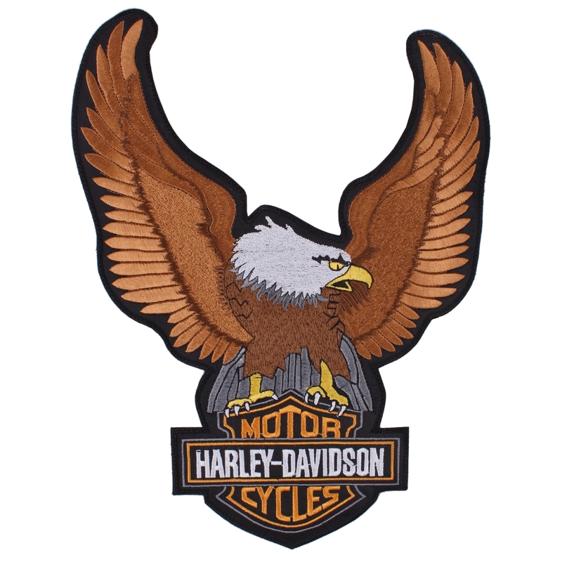 Patch Eagle Harley Davidson - suuri