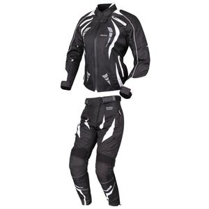 Naisten RSA Queen Mustavalkoinen moottoripyörähaalari alennusmyynti