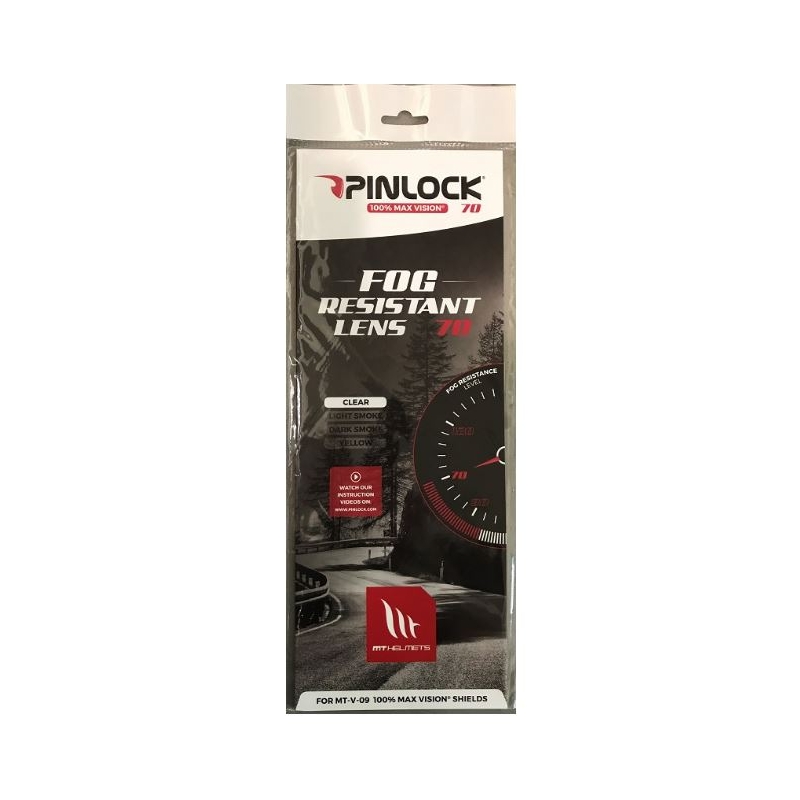 Pinlock kypärään MT-V-09 kirkas