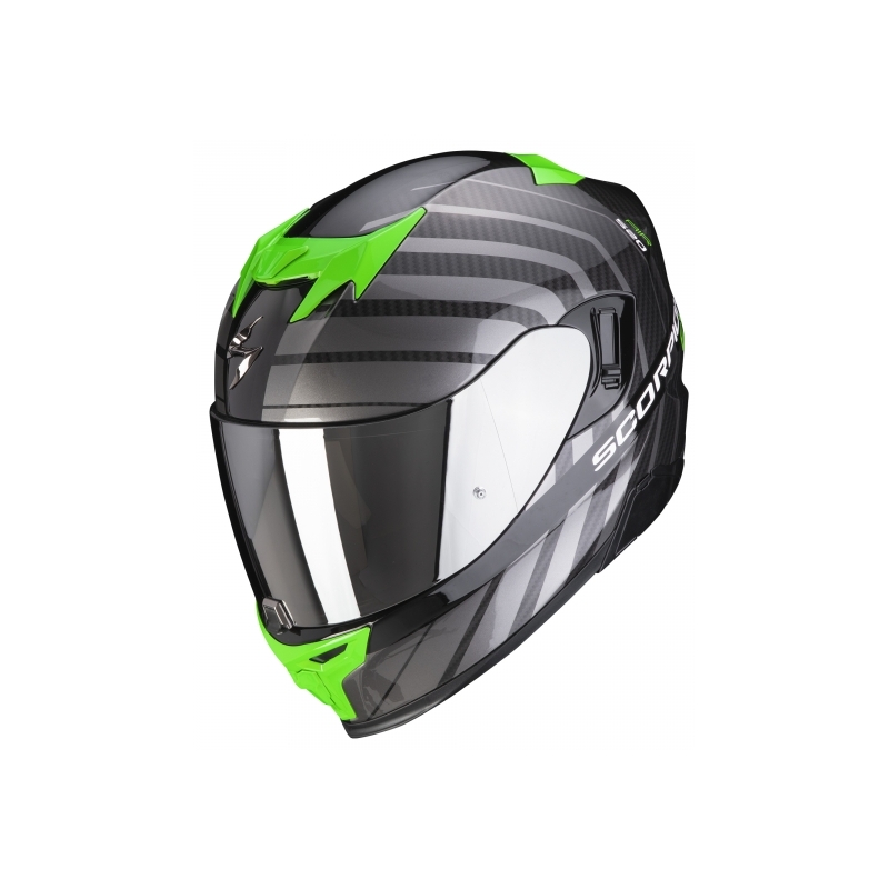 Integrální přilba Scorpion EXO-520 AIR Shade černo-šedo-zelená - II. jakost