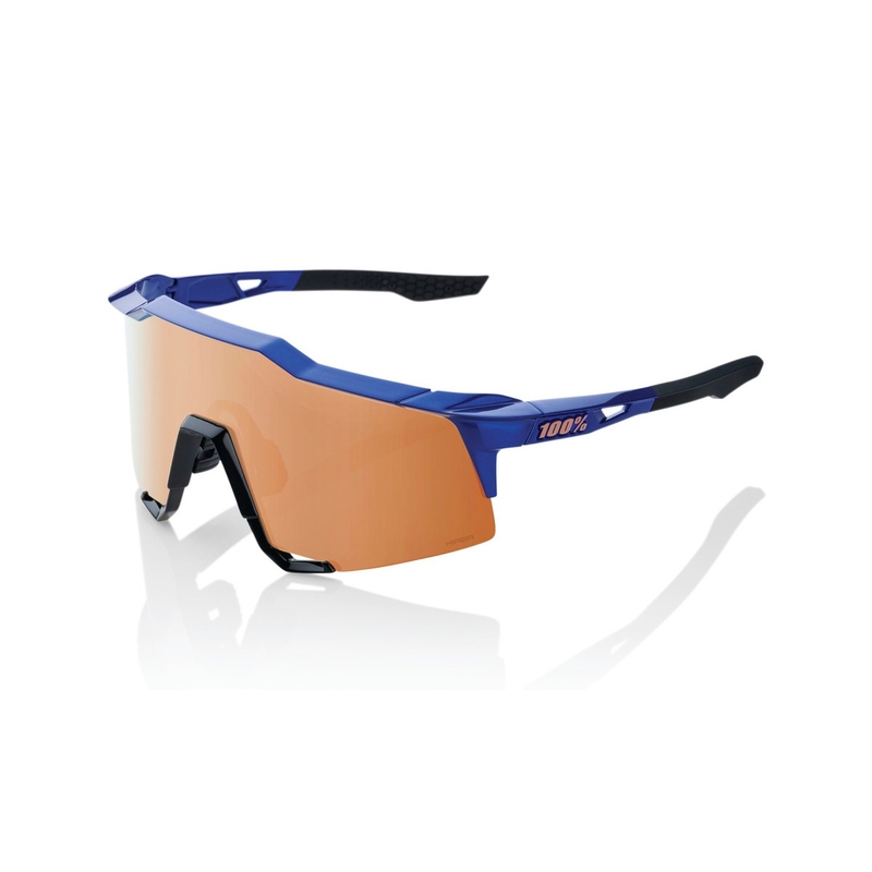 Aurinkolasit 100% SPEEDCRAFT Gloss Cobalt Blue sinimusta (HIPER lasi)