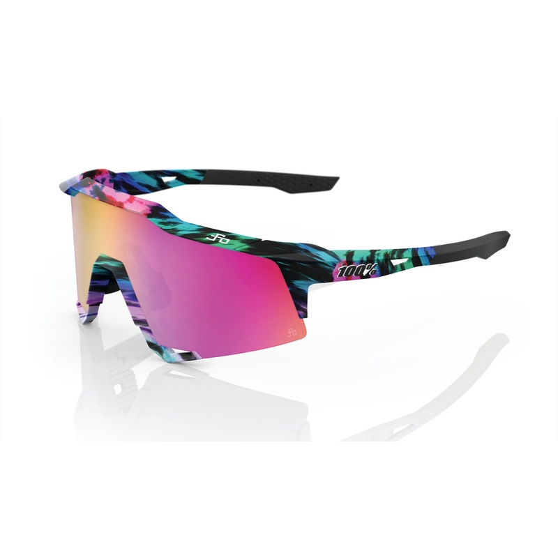 Aurinkolasit 100% SPEEDCRAFT Peter Sagan LE Soft monivärinen (violetti lasi)