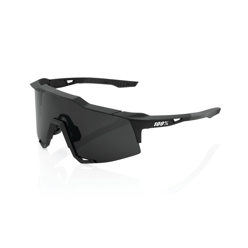 100% SPEEDCRAFT Soft Tact Black aurinkolasit (savustettu lasi)