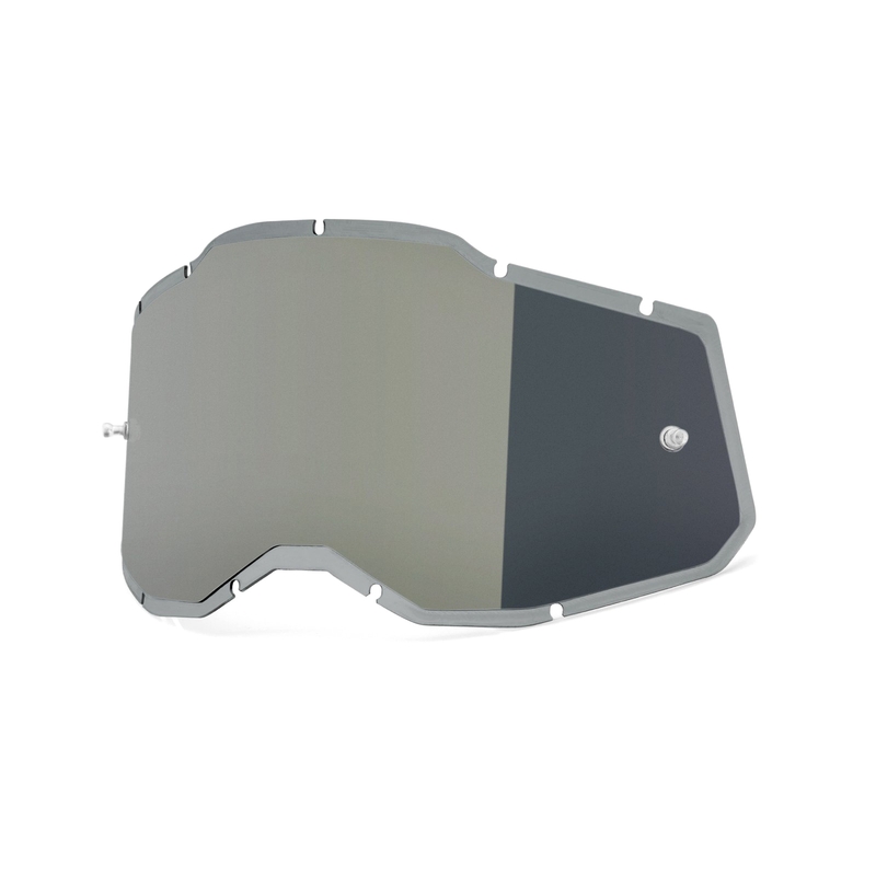 Plexi 100% Injected Racecraft 2/Accuri 2/Strata 2 šedé zrcadlové (Anti-fog)
