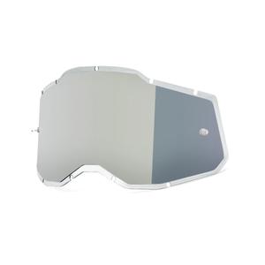 Plexi 100% Injected Racecraft 2/Accuri 2/Strata 2 hopea peili (Anti-fog)