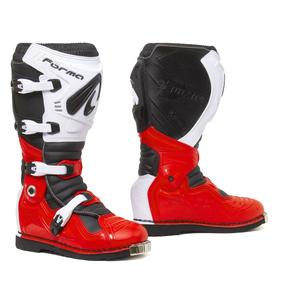 Forma Terrain Evolution TX moottoripyöräsaappaat punainen ja valkoinen