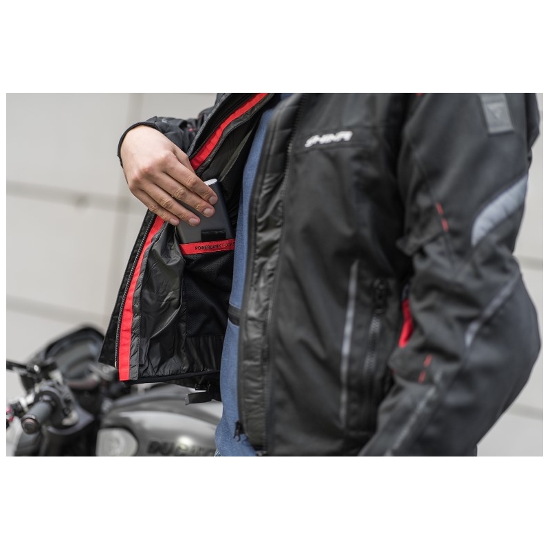 Shima Powerheat liivi musta-punainen