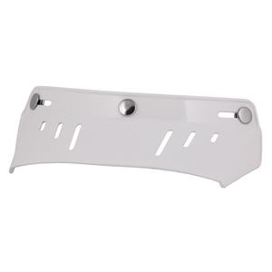 Litteä visiiri Cassida Oxygen -kypäriin valkoinen