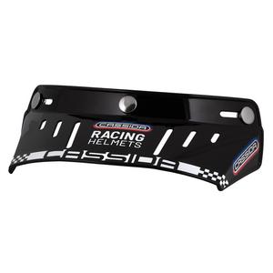Litteä visiiri Cassida Oxygen Racing Spirit -kypäriin musta