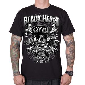 Miesten T-paita Black Heart Sinner musta musta