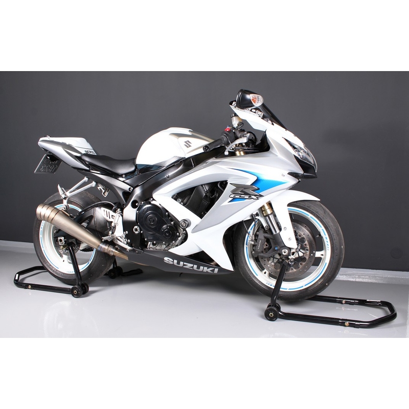 Sada motostojanů R-TOOL přední + zadní s kolečky - II. jakost