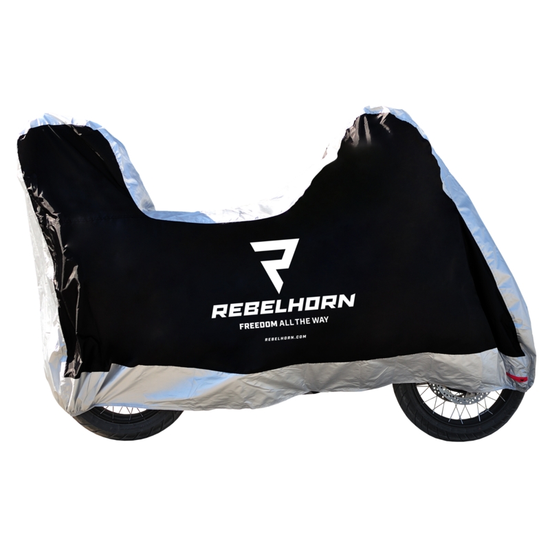 Rebelhorn Cover II Top Box musta-hopea