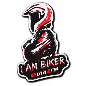 MotoZem I Am Biker - Mies magneetti
