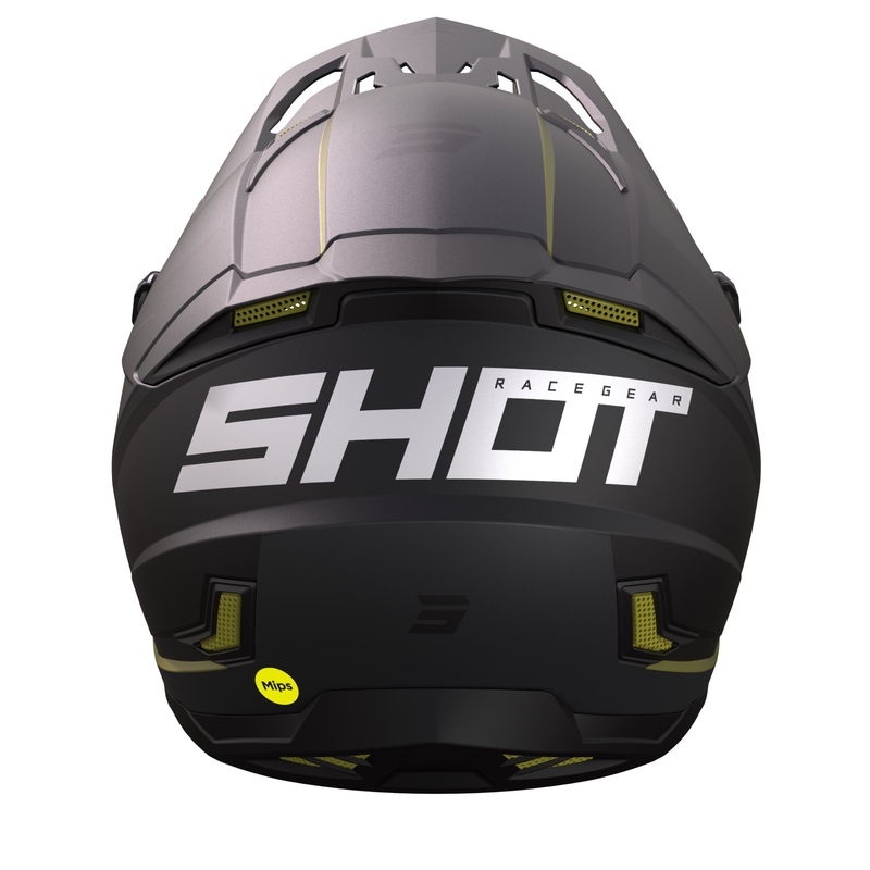 Motokrosová přilba Shot Core Comp černo-zlatá
