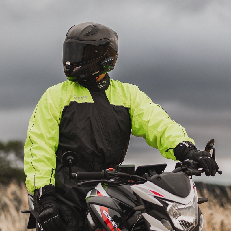Oxford Rain Seal 22 musta-fluokokeltainen