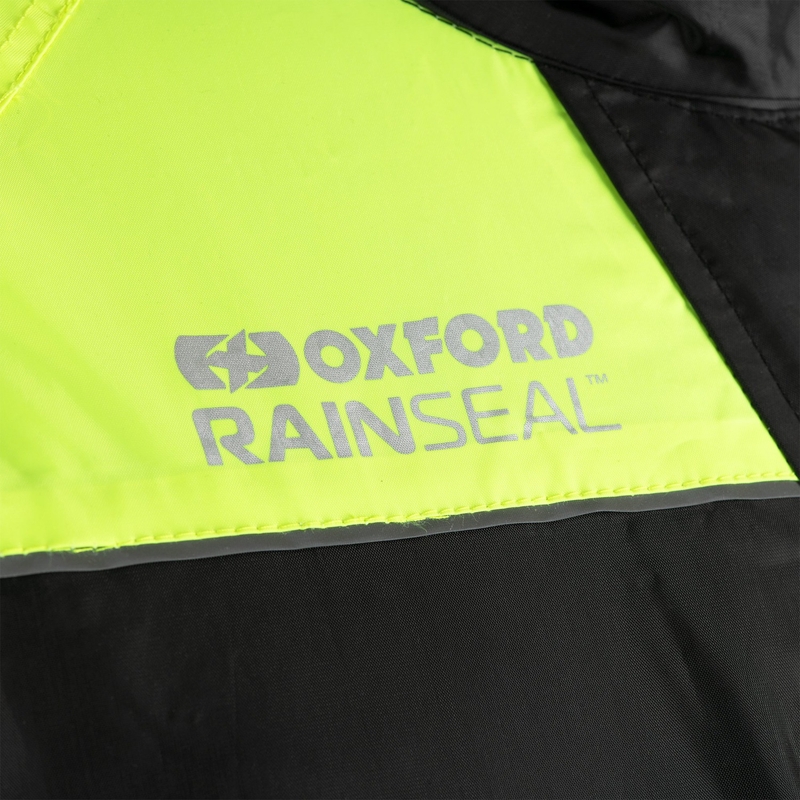 Oxford Rain Seal 22 musta-fluokokeltainen