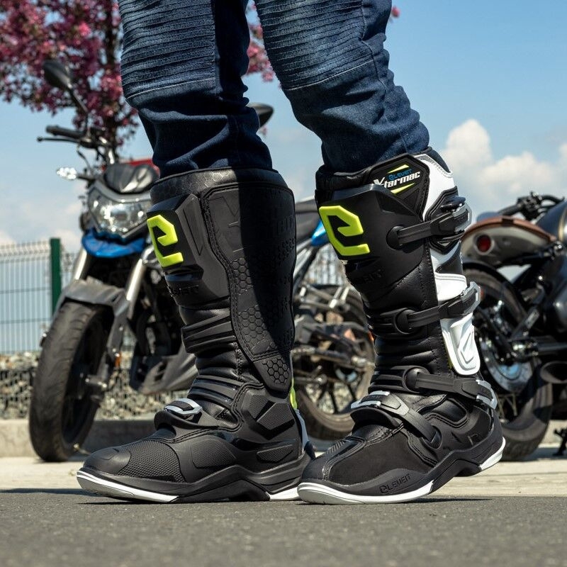 Boty na motorku Eleveit X-Tarmac černo-fluo žluté výprodej
