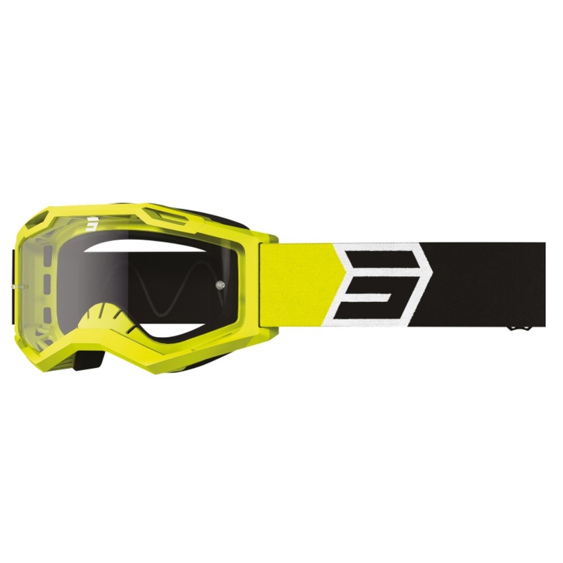 Motocross lasit Shot Assault 2.0 Solar musta-keltainen
