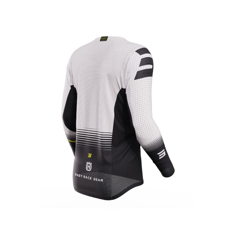 Motokrosový dres Shot Aerolite Husqvarna LE bílo-černý výprodej