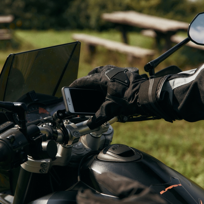 Moottoripyöräilykäsineet Ozone Touring WP musta