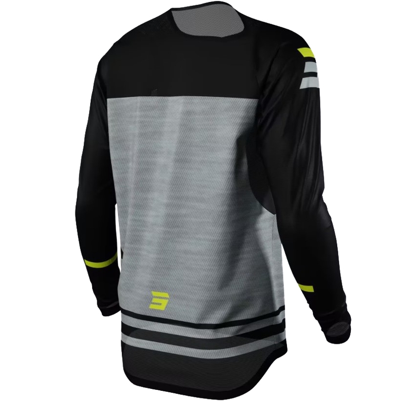 Motokrosový dres Shot Loom šedo-černo-žlutý výprodej