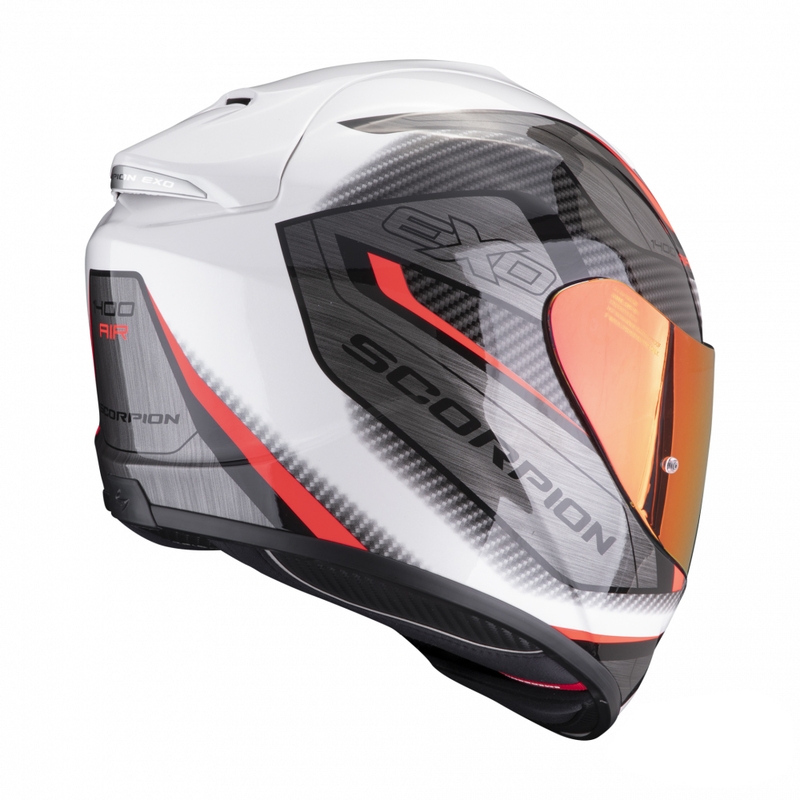 Integrální přilba na motorku Scorpion EXO-1400 EVO Air Attune bílo-červená