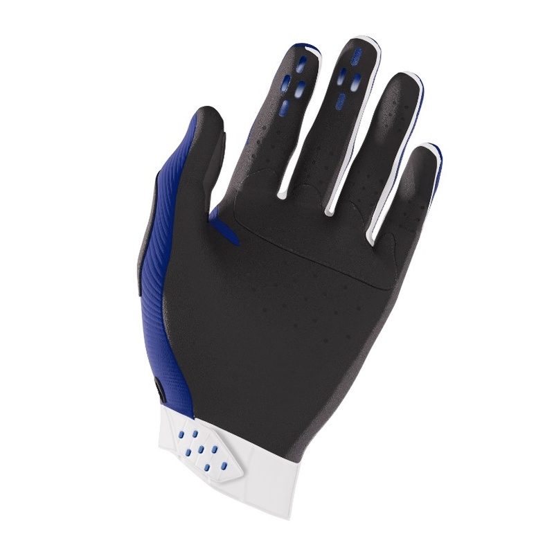 Motocross käsineet Shot Race valkoinen-sininen