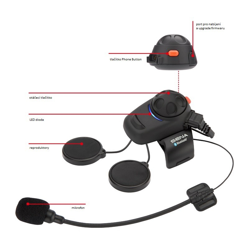 Bluetooth handsfree-kuuloke SENA SMH5