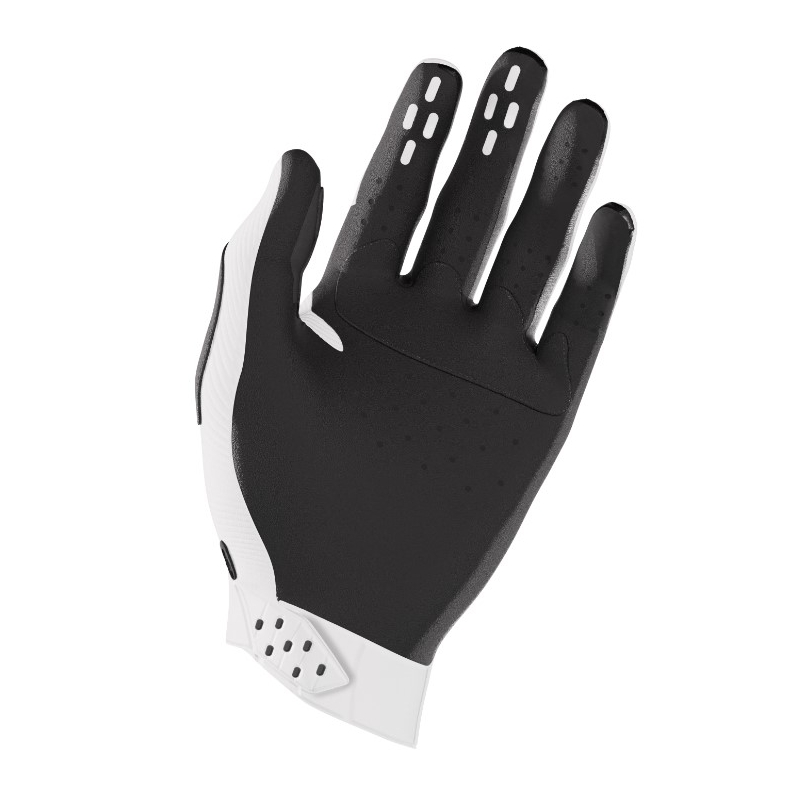 Motocross käsineet Shot Race valkoinen-musta