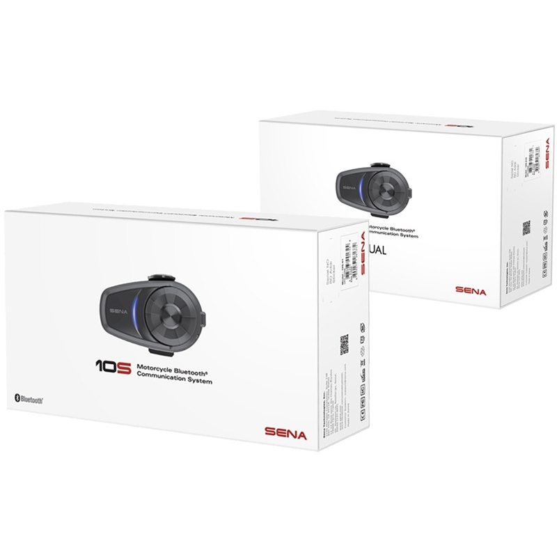 2 Bluetooth Handsfree-kuulokkeiden sarja SENA 10S alennusmyynti